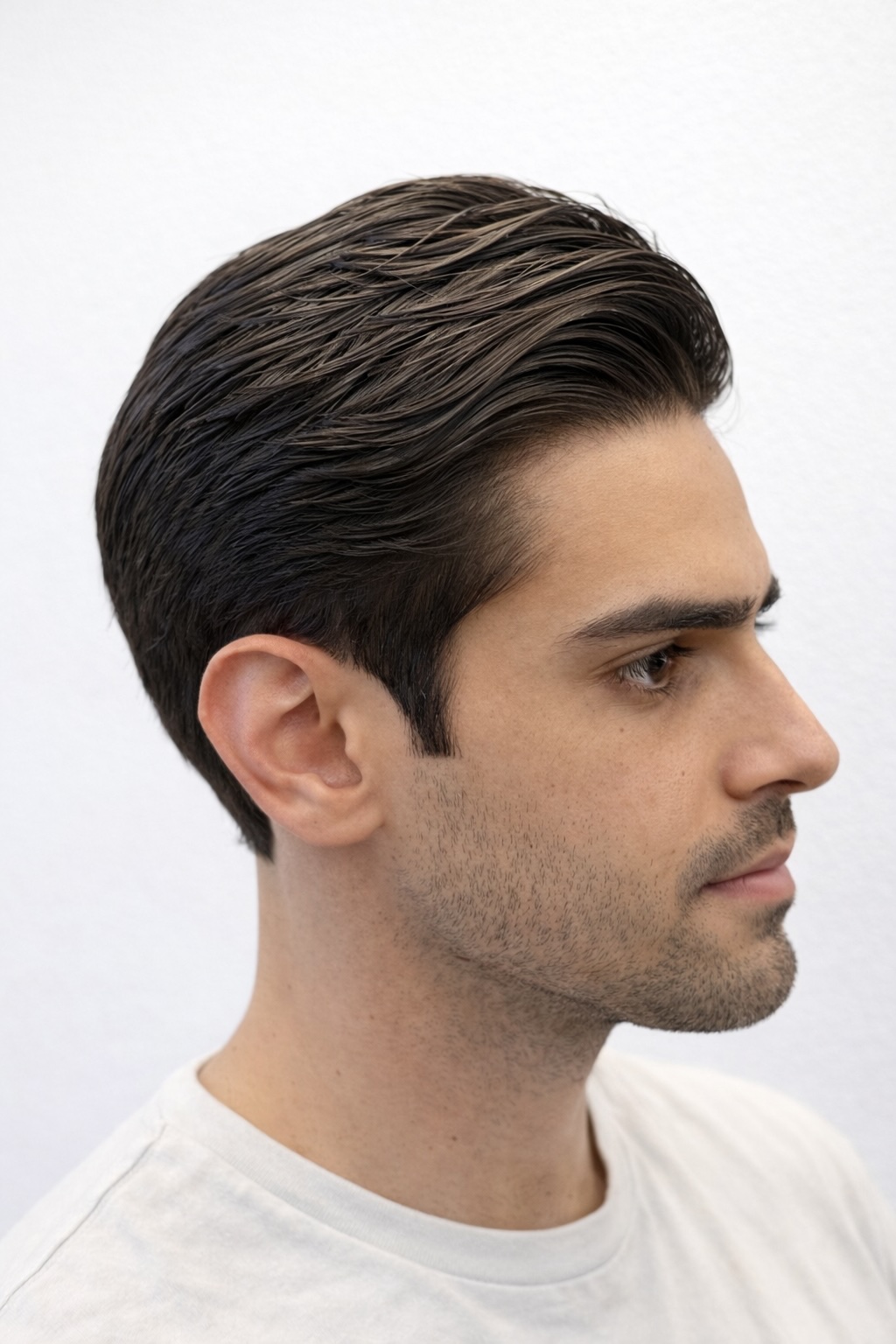 Scissors only modern cut by Trevor at Modern Rebel Barbershop in Hollywood
